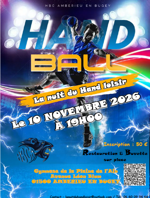 Nuit du hand loisirs