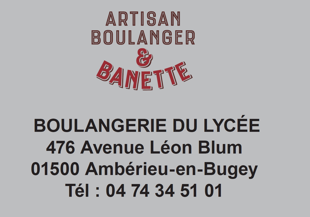 Boulangerie du Lycée