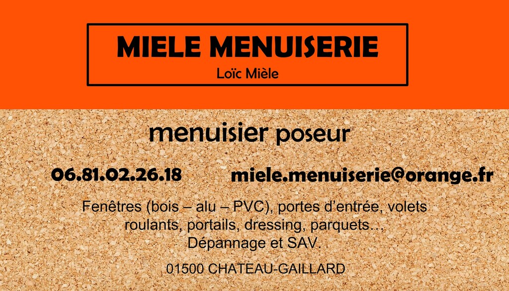 MIELE MENUISERIE